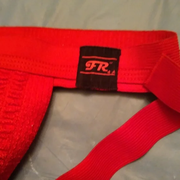 Red Swimmers Jock - Picture 2 of 8